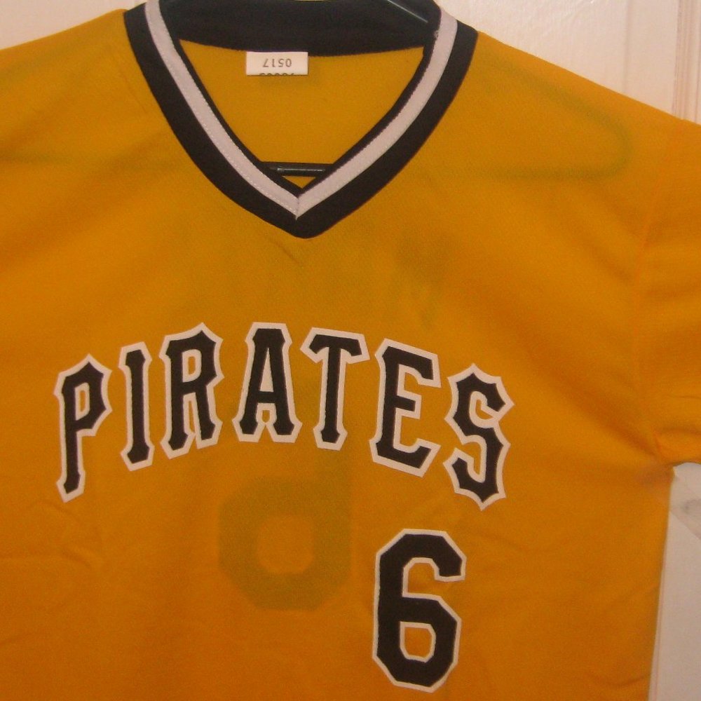 #6 MARTE Pittsburgh Pirate Shirt YOUTH XL